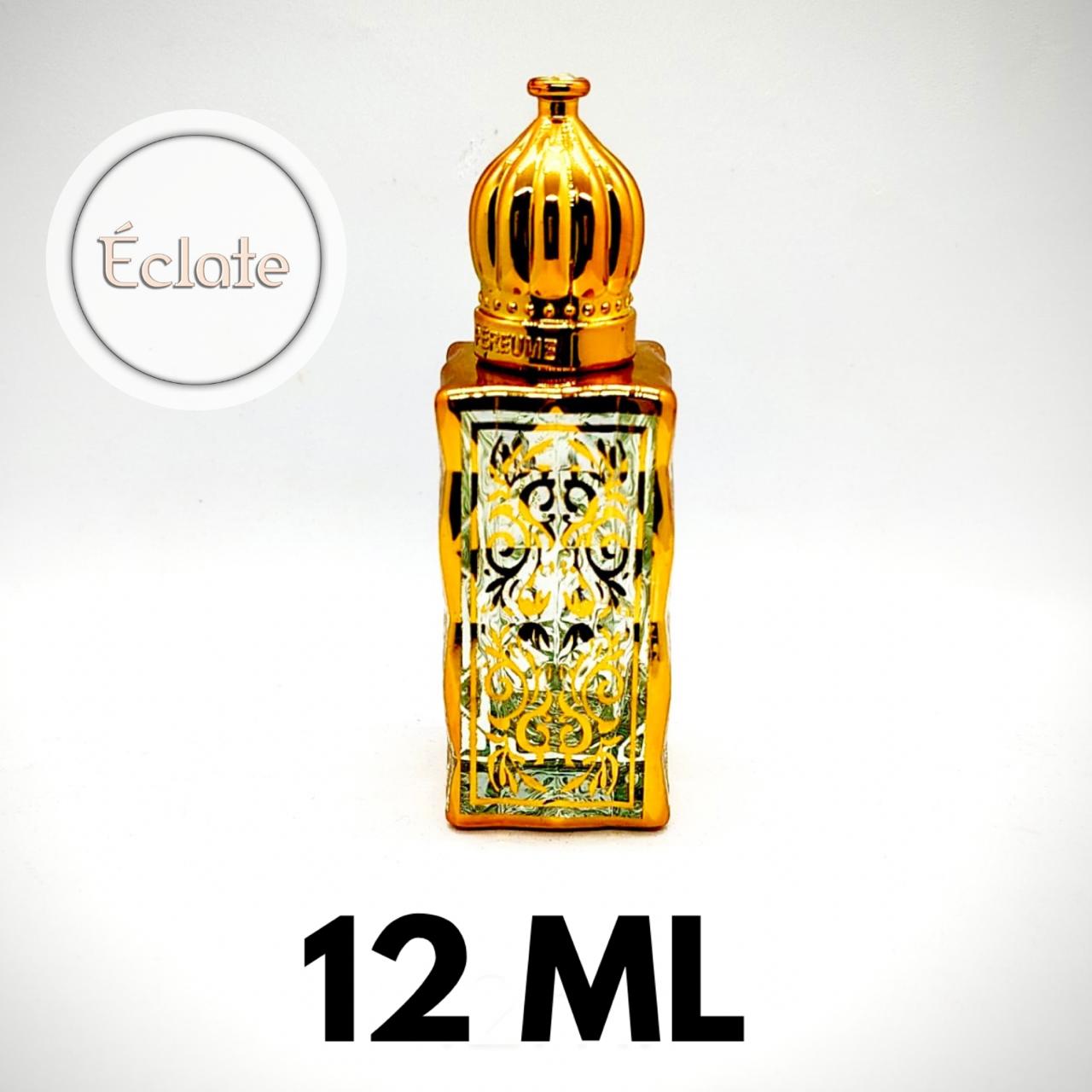 12ML EMPTY FANCY GLASS ATTAR BOTTLE