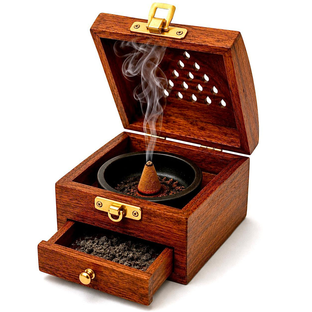 Premium Wooden Dhoop Daani ✨